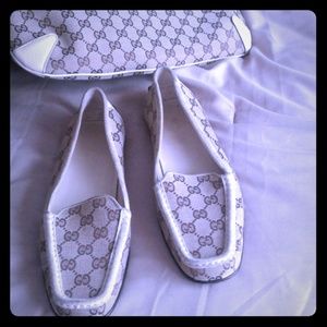 Gucci driving/loafer moccasin shoe ladies size 9.5
